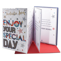 6pk Cards C90 Birthday Son - Tiger Feet Ireland