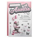 6pk Cards C75 Birthday Auntie - Tiger Feet Ireland