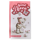6pk Cards C55 Birthday Niece - Tiger Feet Ireland