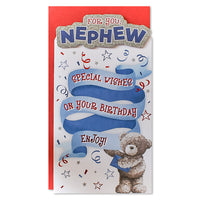 6pk Cards C55 Birthday Nephew - Tiger Feet Ireland