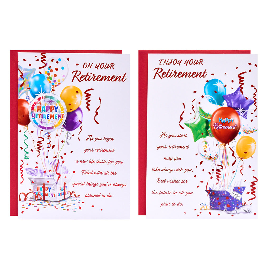 Poppyhill 12 Pack Cards C50 Retirement