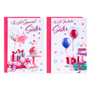 Poppyhill 12 Pack Cards C50 Birthday Sister