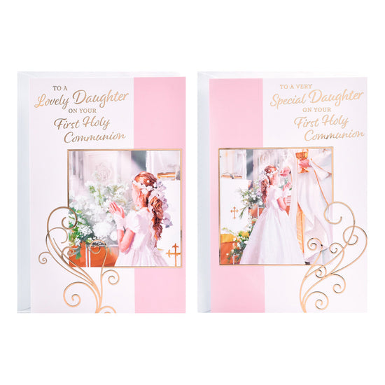 12pk Cards C50 Communion Daughter
