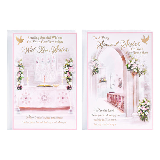 12pk Cards C50 Confirmation Sister