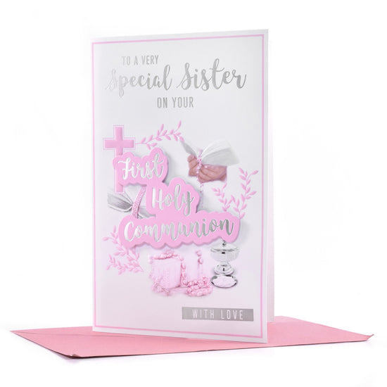6pk Cards C75 Communion Sister