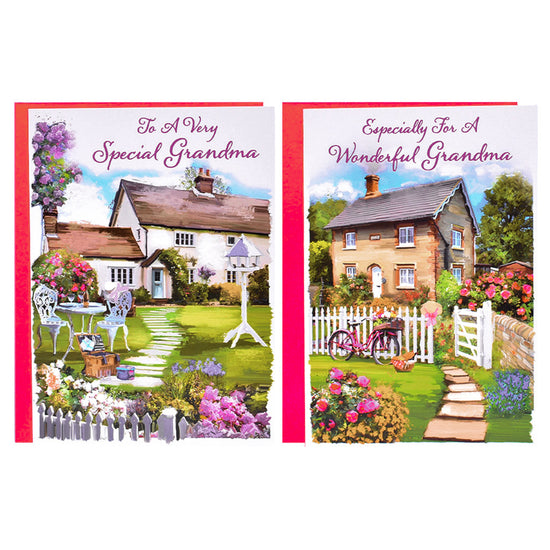 12pk Cards C50 Birthday Grandma