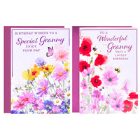 12pk Cards C50 Birthday Granny - Tiger Feet Ireland