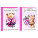 12pk Cards C50 Get Well - Tiger Feet Ireland