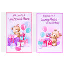 12pk Cards C50 Birthday Niece - Tiger Feet Ireland