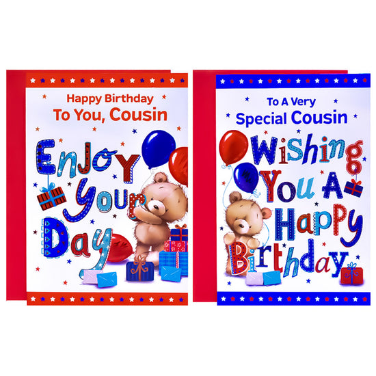 12pk Cards C50 Birthday Cousin