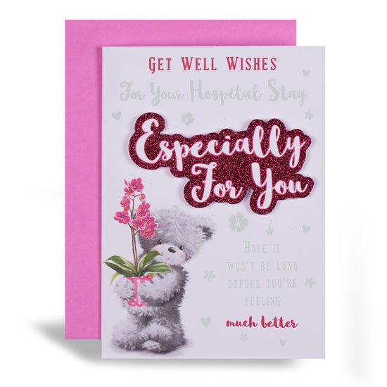 6pk Cards C50 Get Well Hospital