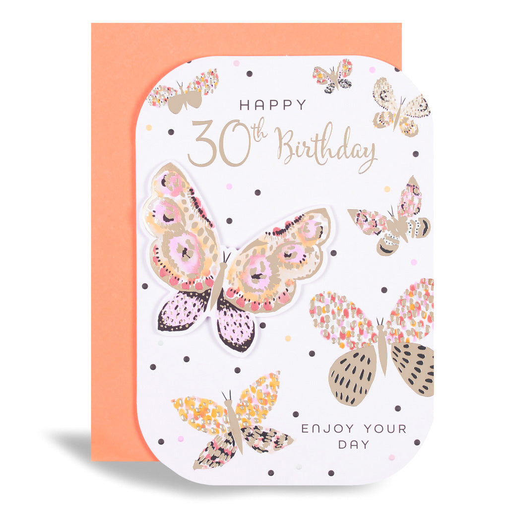6pk Cards C50 Birthday Age 30 - Tiger Feet Ireland