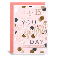 6pk Cards C50 Birthday Age 15 - Tiger Feet Ireland