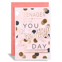6pk Cards C50 Birthday Teenager - Tiger Feet Ireland