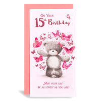 6pk Cards C55 Birthday Age 15 - Tiger Feet Ireland