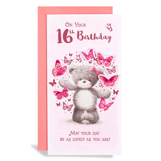 6pk Cards C55 Birthday Age 16