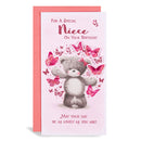 6pk Cards C55 Birthday Niece - Tiger Feet Ireland