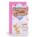 6pk Cards C55 Birthday Cousin - Tiger Feet Ireland