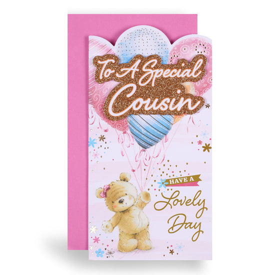 6pk Cards C55 Birthday Cousin