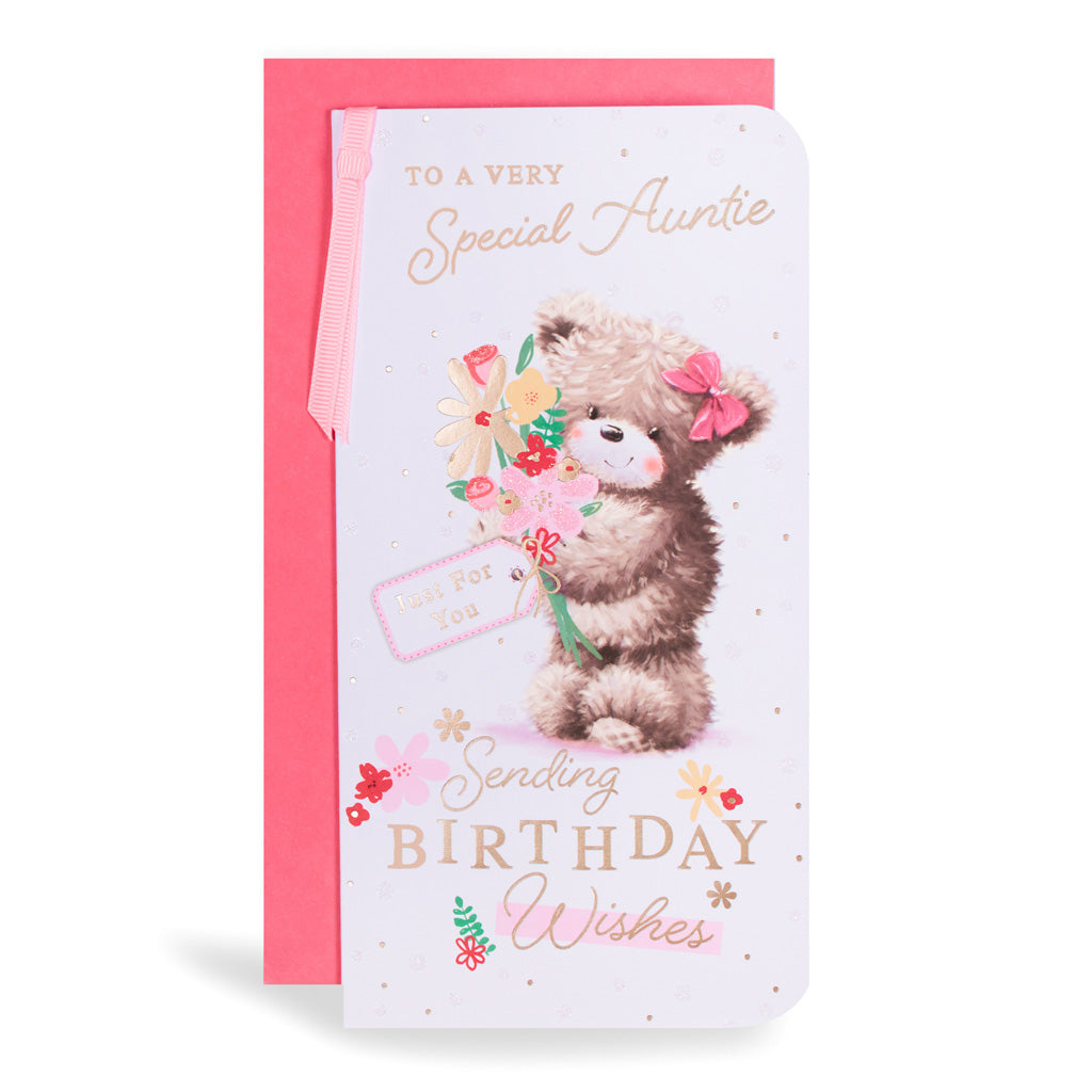 6pk Cards C55 Birthday Auntie - Tiger Feet Ireland