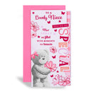 6pk Cards C55 Birthday Niece - Tiger Feet Ireland