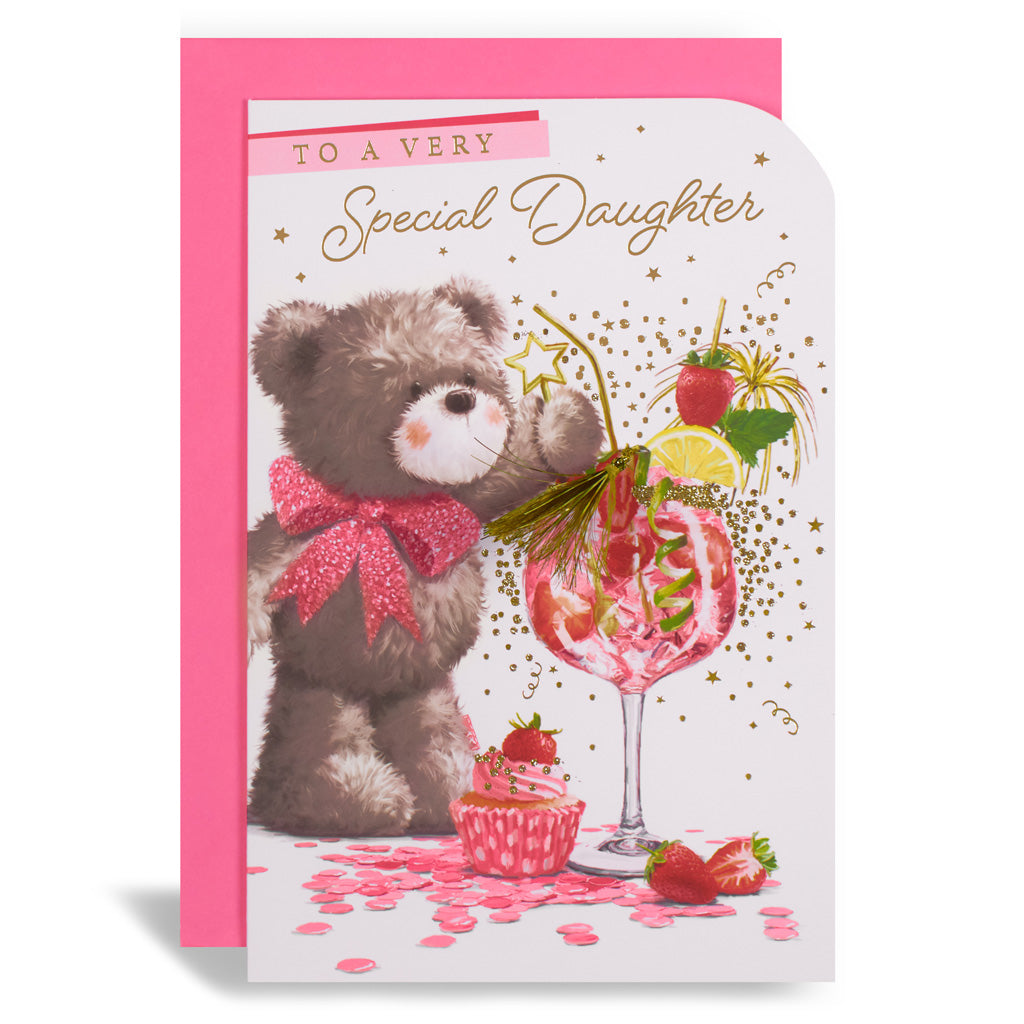 6pk Cards C75 Birthday Daughter - Tiger Feet Ireland