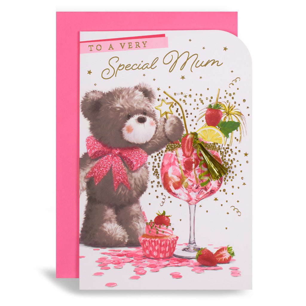 6pk Cards C75 Birthday Mum - Tiger Feet Ireland