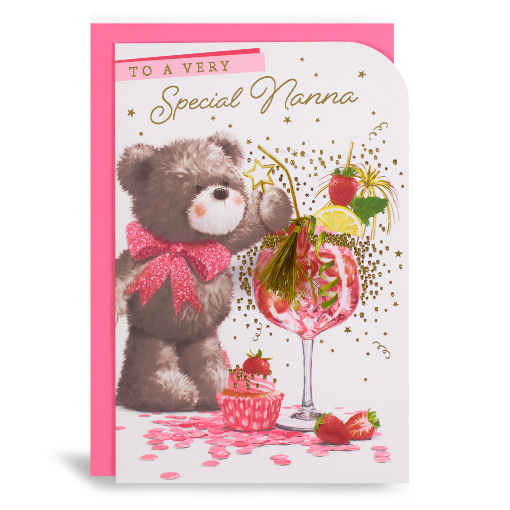 6pk Cards C75 Birthday Nanna - Tiger Feet Ireland