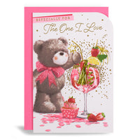 6pk Cards C75 Birthday One I Love - Tiger Feet Ireland