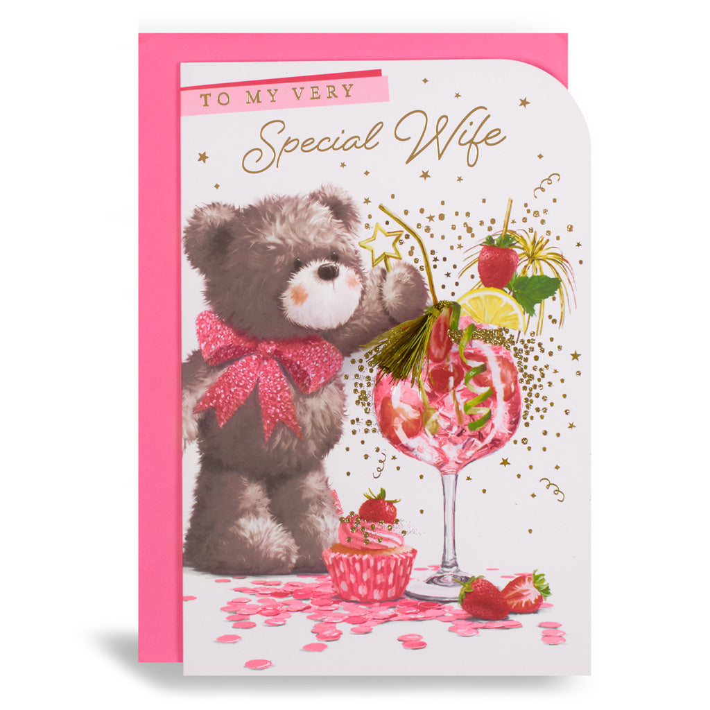 6pk Cards C75 Birthday Wife - Tiger Feet Ireland