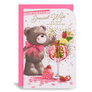 6pk Cards C75 Wife Anniversary - Tiger Feet Ireland