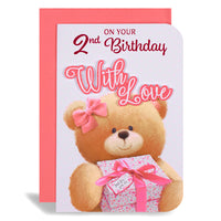 6pk Cards C75 Birthday Age 2 - Tiger Feet Ireland