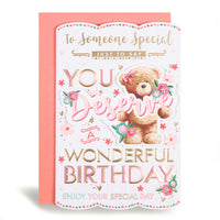 6pk Cards C75 Birthday Someone Special - Tiger Feet Ireland