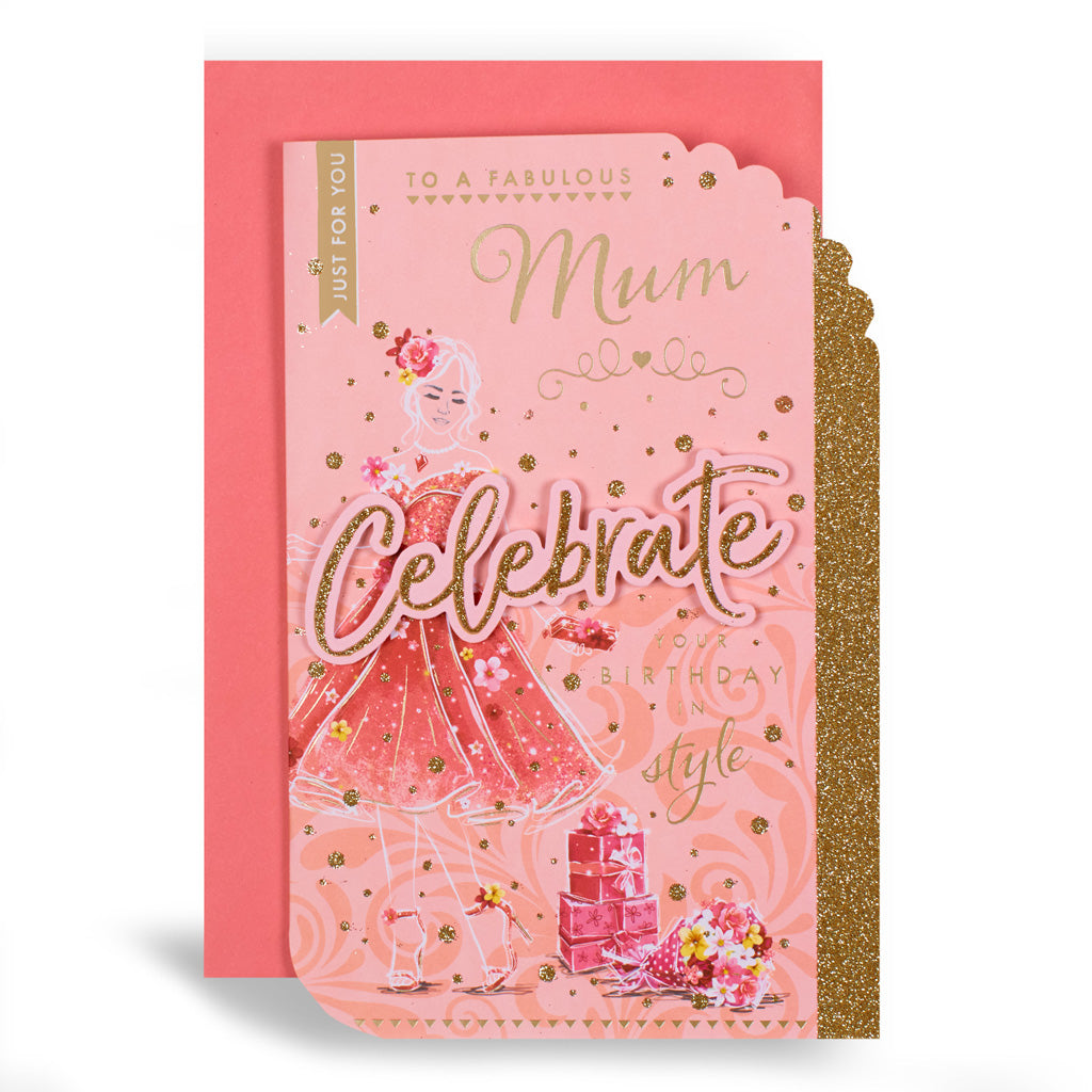 6pk Cards C75 Birthday Mum - Tiger Feet Ireland