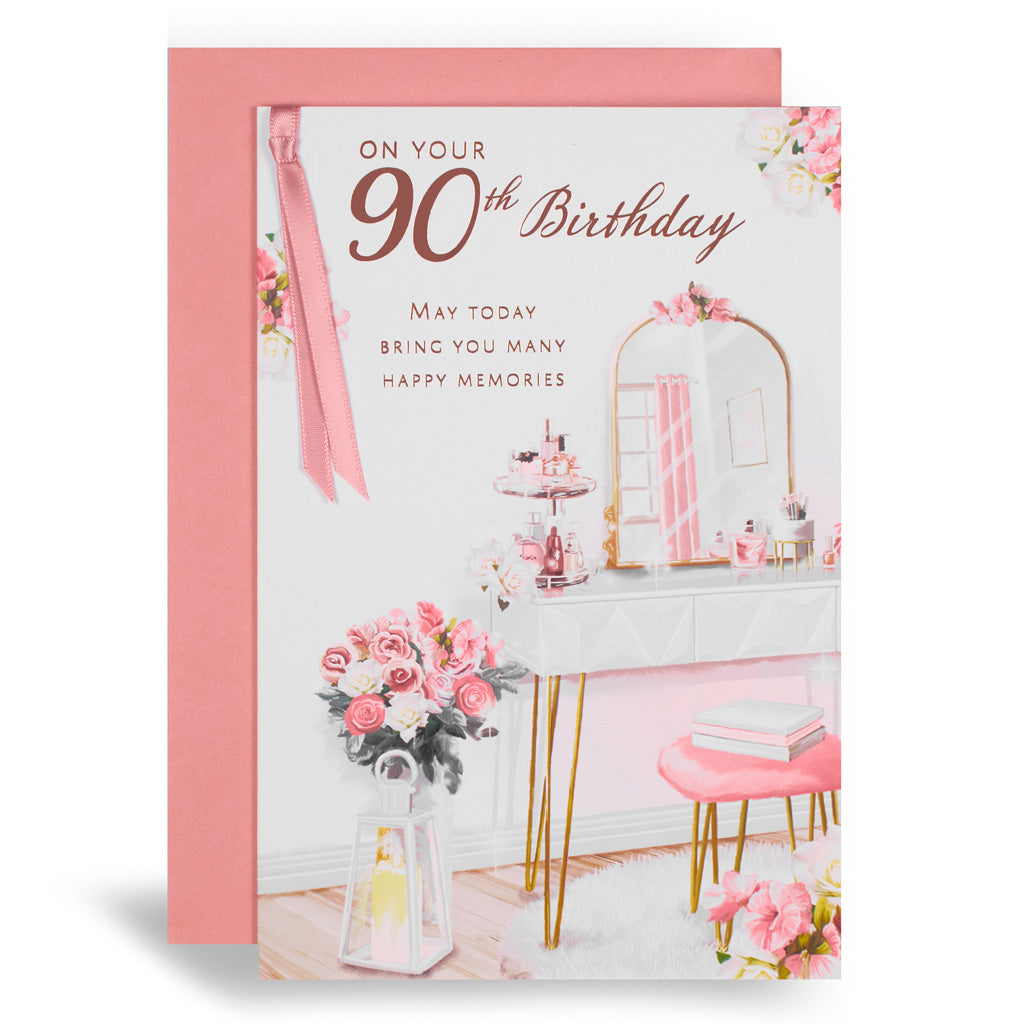6pk Cards C75 Birthday Age 90 - Tiger Feet Ireland