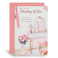 6pk Cards C75 Thinking Of You - Tiger Feet Ireland