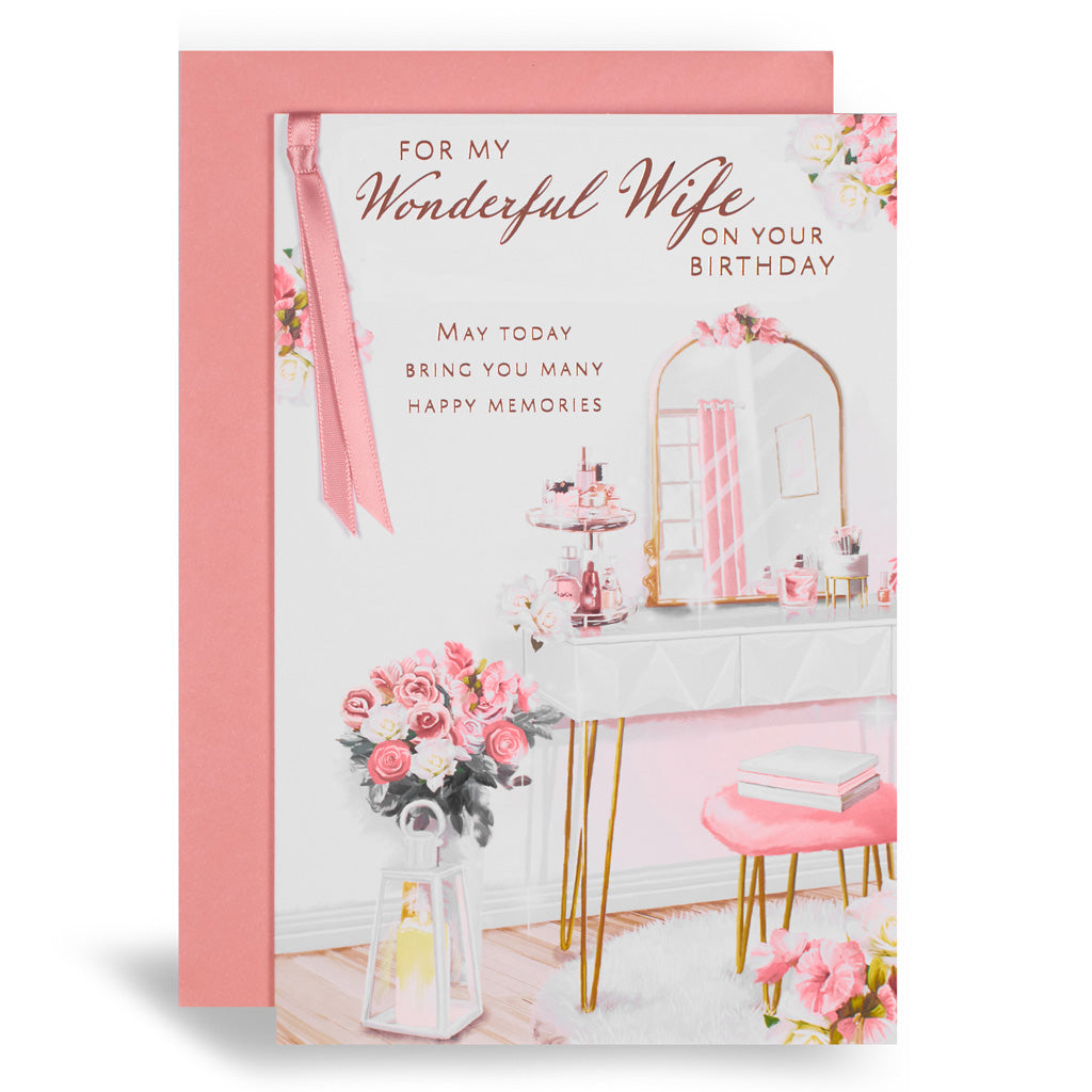 6pk Cards C75 Birthday Wife - Tiger Feet Ireland