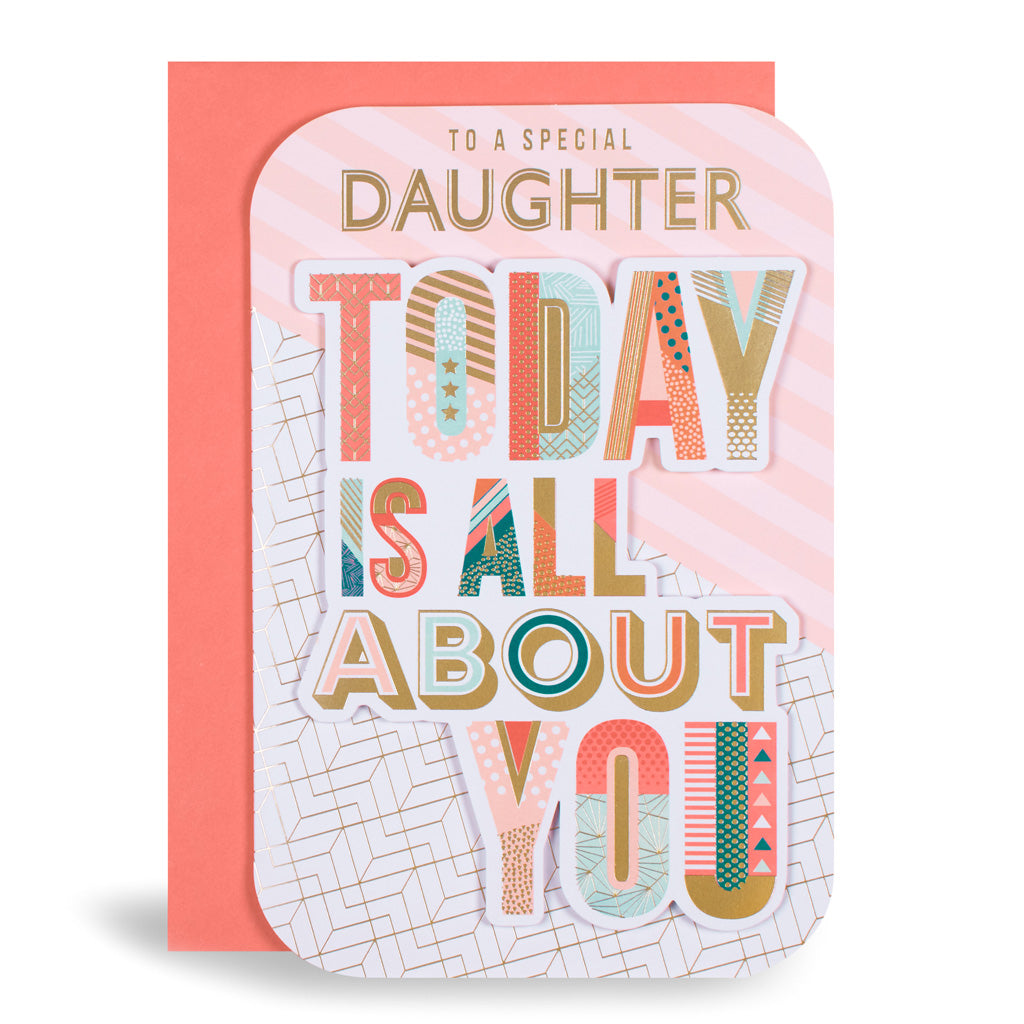 6pk Cards C75 Birthday Daughter - Tiger Feet Ireland