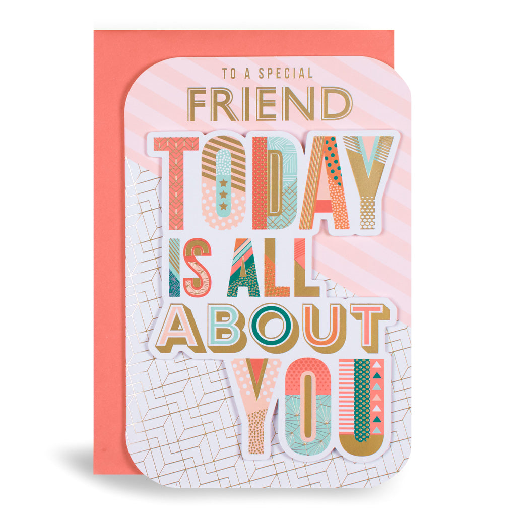 6pk Cards C75 Birthday Friend - Tiger Feet Ireland