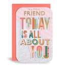 6pk Cards C75 Birthday Friend - Tiger Feet Ireland