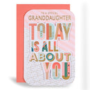 6pk Cards C75 Birthday Granddaughter - Tiger Feet Ireland