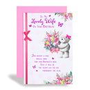 6pk Cards C90 Birthday Wife - Tiger Feet Ireland
