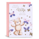 6pk Cards C90 Birthday Wife - Tiger Feet Ireland