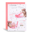 6pk Cards C90 Birthday Niece - Tiger Feet Ireland