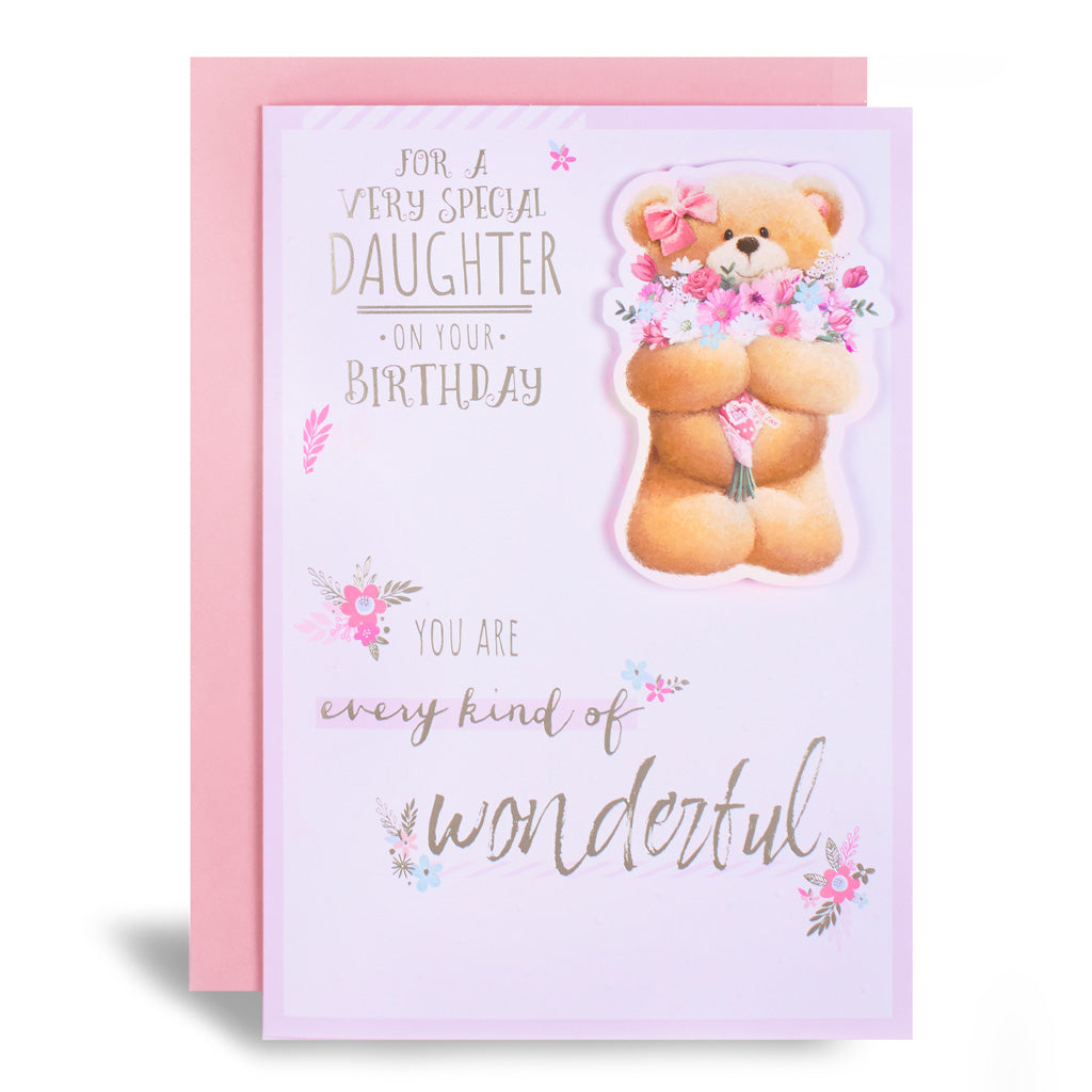 6pk Cards C90 Birthday Daughter - Tiger Feet Ireland
