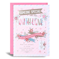 6pk Cards C90 Birthday Someone Special - Tiger Feet Ireland