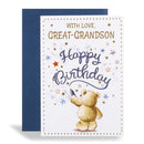 6pk Cards C50 Birthday Great-Grandson - Tiger Feet Ireland
