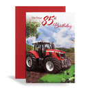 6pk Cards C50 Birthday Age 85 - Tiger Feet Ireland