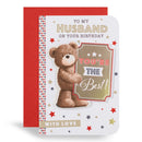 6pk Cards C50 Birthday Husband - Tiger Feet Ireland