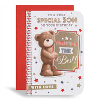 6pk Cards C50 Birthday Son - Tiger Feet Ireland